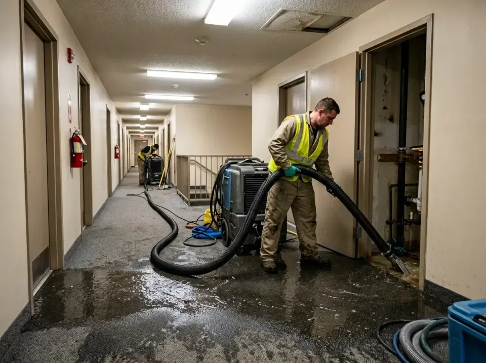 multi-unit-apartment-hallway-f-005 — frequently asked questions, Emergency Burst Pipe Water Extraction & Removal in Logan, UT